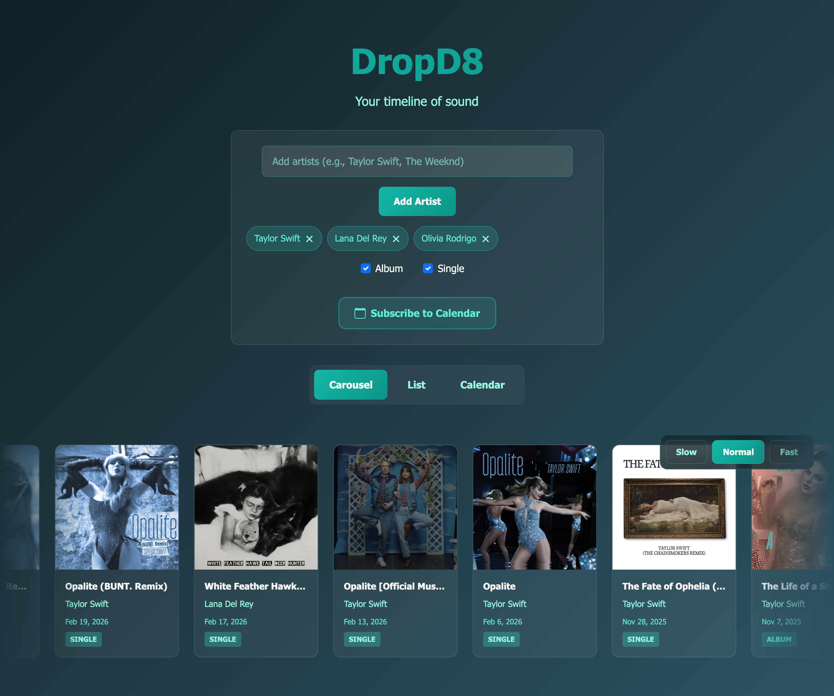 DropD8 screenshot